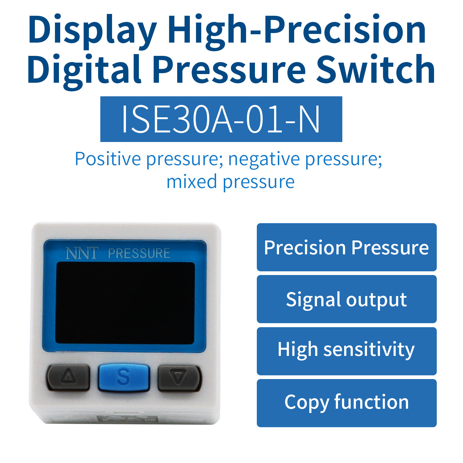 Digital Pressure Switch ZSE/ISE-30A