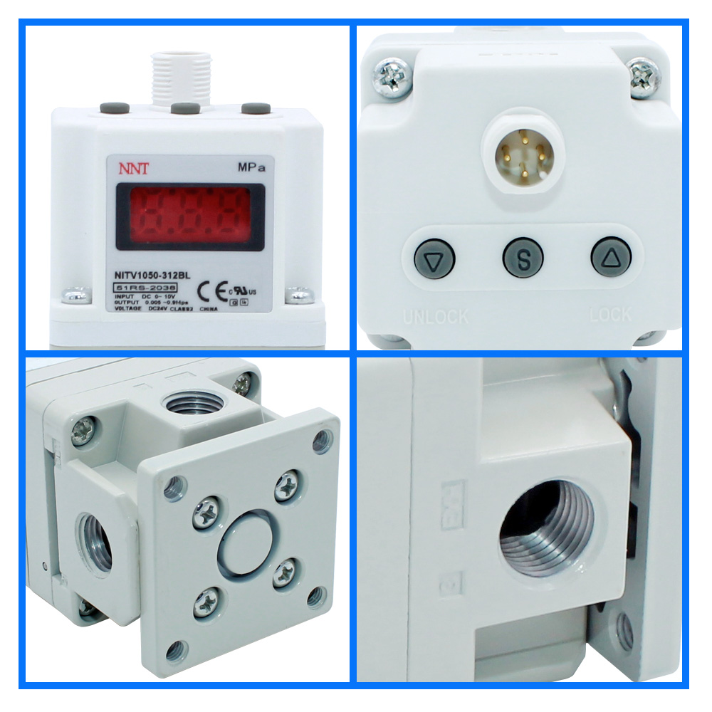 High Voltage Safe Industrial Electro-Pneumatic Regulator