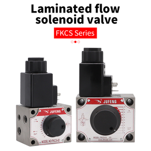 JUFENG Hot Selling Best Quality Hydraulic FKCS Series Laminated Flow Solenoid Valve