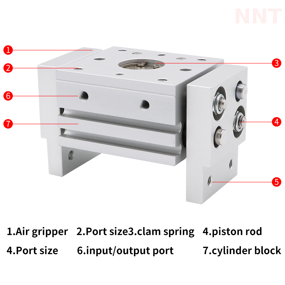 MHL2 SERIES Linear Guide Angular Style Air Grippers