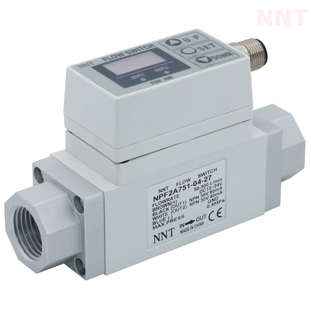 High Pressure Durable Industrial Digital Air Flow Switches